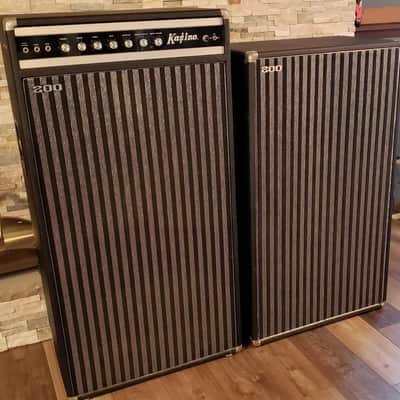 Kustom/Kasino B200  Bass Amp plus B200 module 1973 image 2