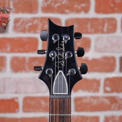 PRS Tremonti Trans black Black Flame Maple Top 2001 w/OHSC (Top Refin) image 9