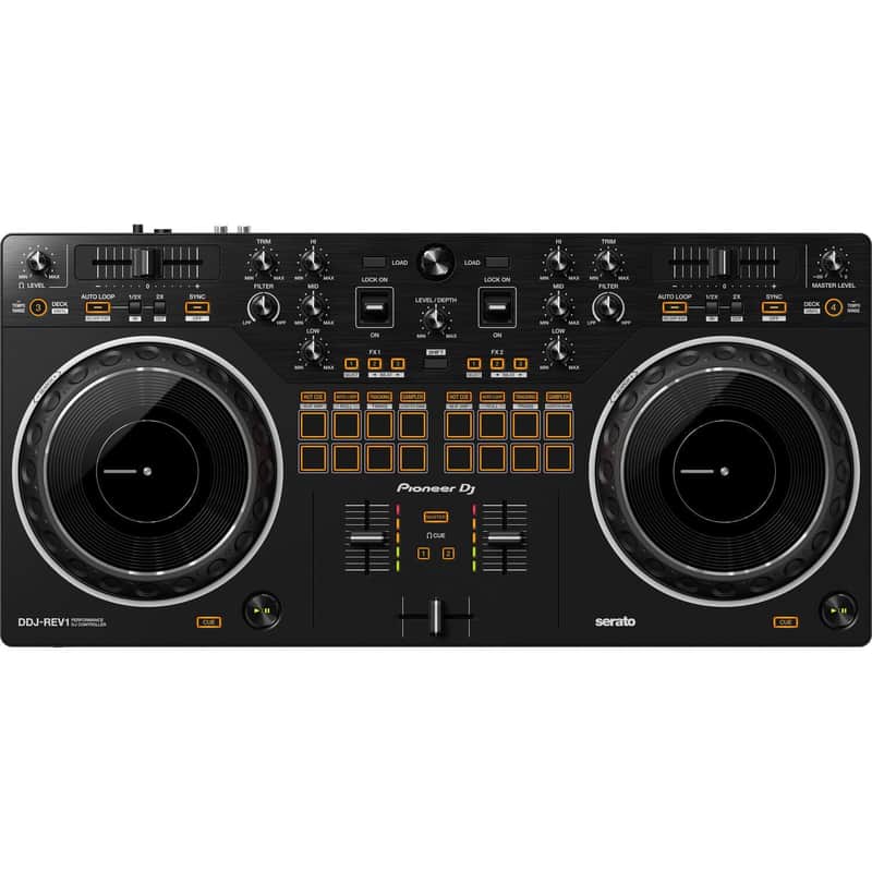 Pioneer DJ DDJ-REV1 Controller for Serato DJ (Black) (Open Box) image 1