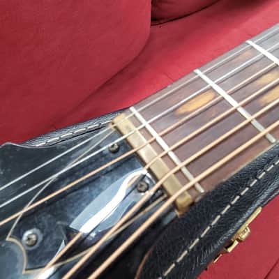 Epiphone FT-130 Caballero 1970s with Chipboard Case- Natural image 14