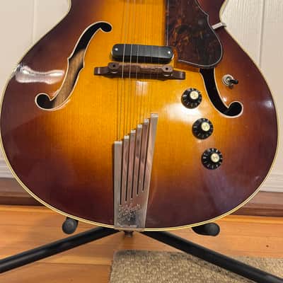 Hofner President 1950s - Sunburst image 10