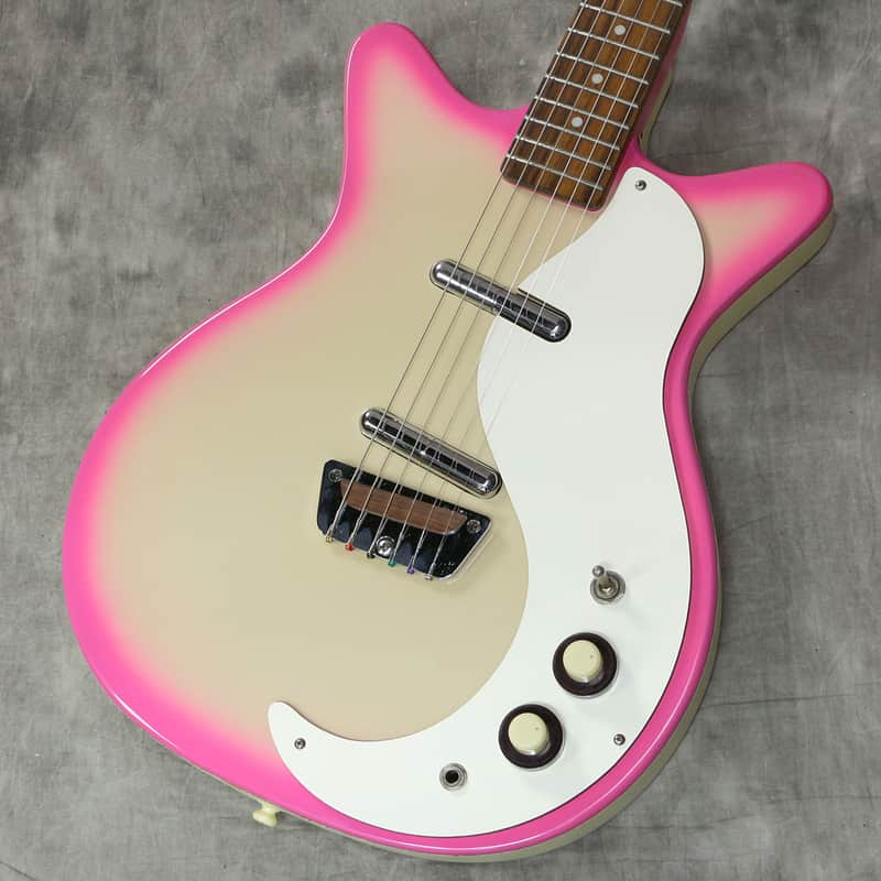 Danelectro 59DC Pink Burst - Shipping Included* | Reverb