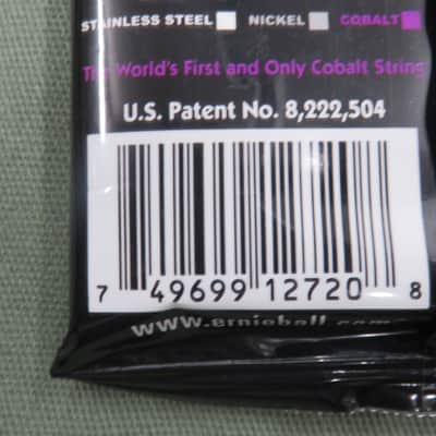 Ernie Ball 2720 Cobalt Power Slinky Electric Guitar Strings (11-48) image 4
