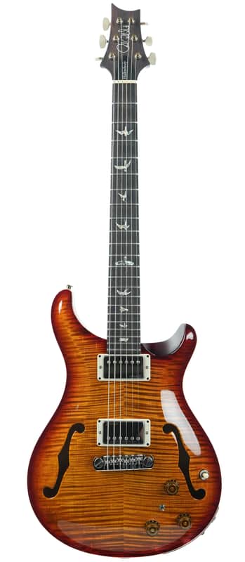 PRS Hollowbody II Piezo Dark Cherry Sunburst image 1