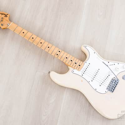 1975 Fender Stratocaster Vintage Electric Guitar Blonde, 100% Original w/ Case image 12