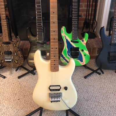 1985 ESP Rare Banana Headstock Early M-1 image 1