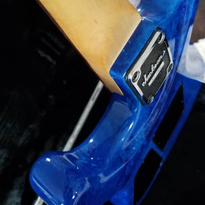 Jackson LTD 88 1988 Blue w OHSC image 7
