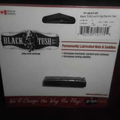 Graph Tech Black Tusq Xl Guitar Nut For PRS SE, #Pt 6643 00