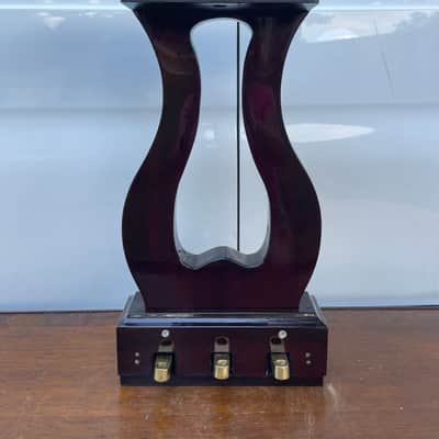 Grand Piano dark brown pedal curved design image 6