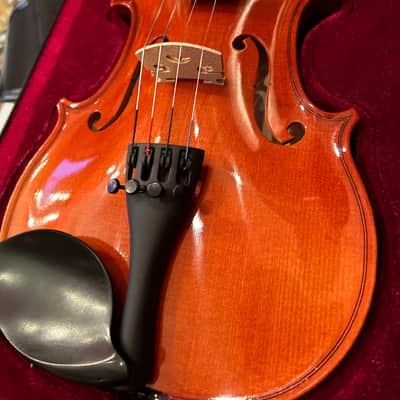Strunal SchÃ¶nbach Stradivarious 4/4 Violin - Golden Brown SV-160 image 5