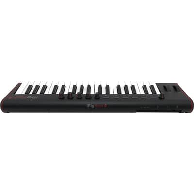 IK Multimedia iRig Keys 2 - 37 Mini Key Controller for iPhone, iPad and Mac/PC image 6