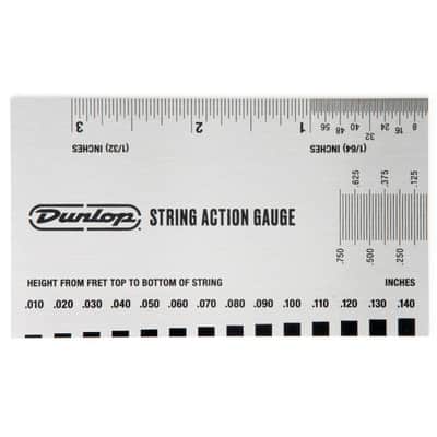JIM DUNLOP DGT04 System 65 Action Gauge Saitenhöhen Lehre image 1