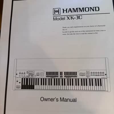 Hammond XK-3c 2010s - Wood Finish image 6