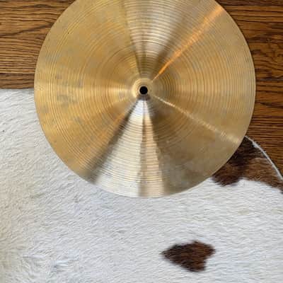 Zildjian 14" A. Zildjian '70s Stamp New Beat Hi-Hat Cymbals (Pair) 1970s - Traditional image 5