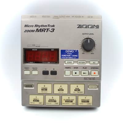 Zoom MRT-3 Micro Rhythm Trak Silver Drum Rhythm Machine 000856 image 2