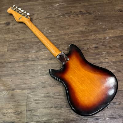 Guyatone LG-65T 1960s MIJ Electric Guitar Bizzare Japan - Sunburst image 6