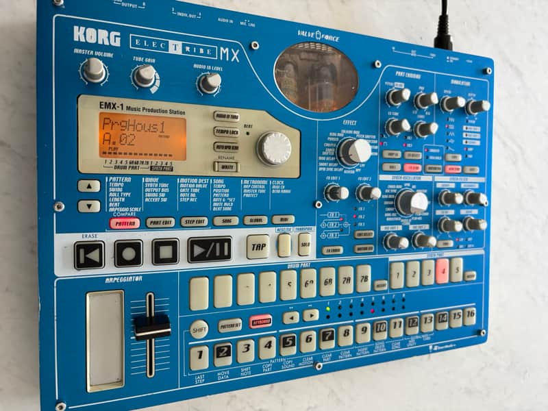 Korg Electribe-MX EMX-1 Music Production Station 2000s - Blue image 1