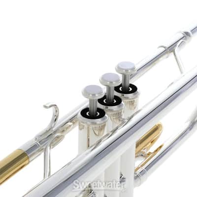 Yamaha YTR-5330MRC Mariachi Bb Trumpet - Lacquer Tuning Slides - Silver Plated (YTR5330MRCd1) image 6