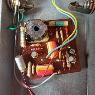 Rare! Jen Cry Baby Clyde Transition Wah 1968 Italy Halo "stack-of-dimes" Vox/Jen McCoy V846 60s image 9