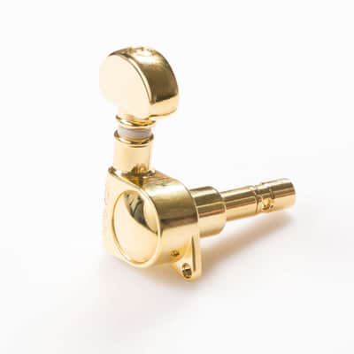 Grover 406G  Mini Rotomatic Locking Tuners 3 +3 Gold Finish image 5