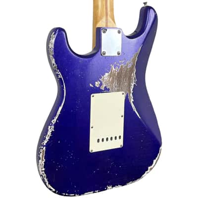 Fender MJT 50s Reissue Stratocaster - Purple Metallic - Heavy Relic image 5