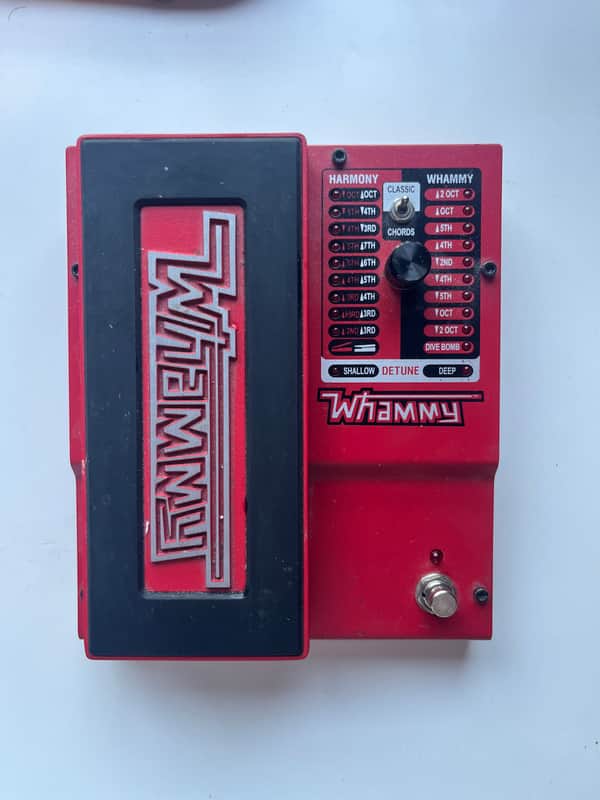 DigiTech Whammy 5 Pitch Shift Pedal 2012 - Present - Red image 1