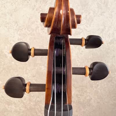 Handmade 4/4 Violin Outfit - Flamed Maple Back ,Spruce Top, Bow&Case image 10