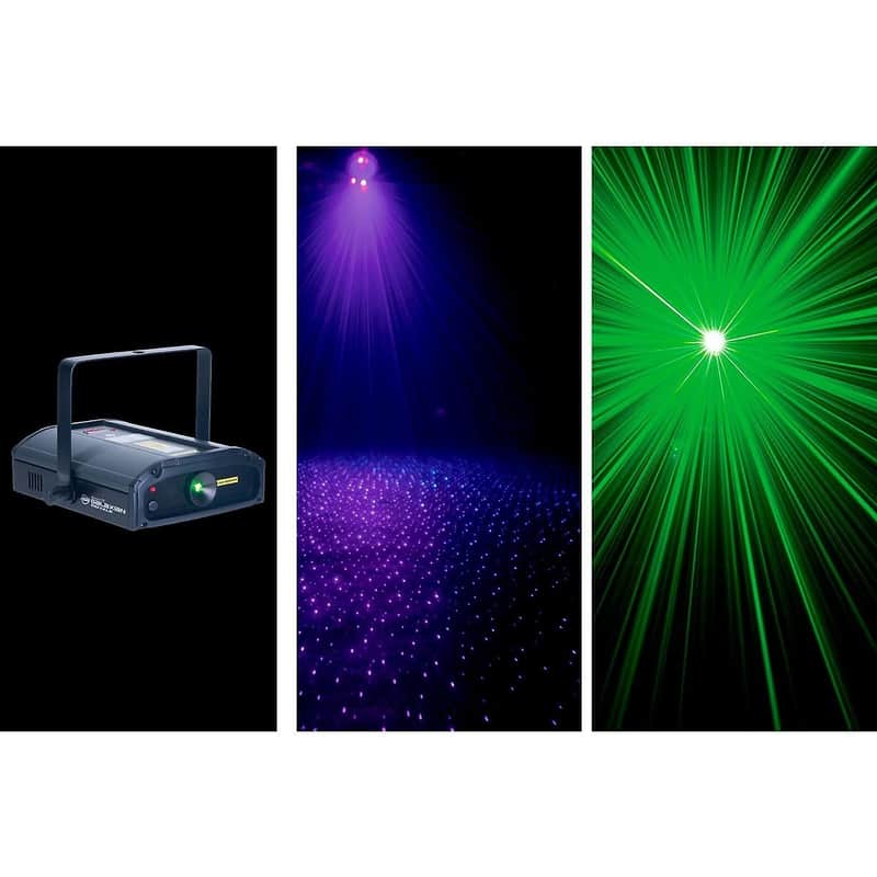 American DJ GAL515 Galaxian Royale Green/Purple DMX Laser image 1