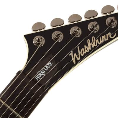 Washburn Parallaxe PXS20EC Carved Top w/EMGs Carbon Black, Free