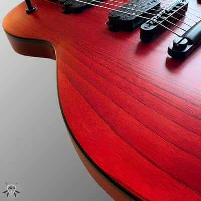 Solar GC2.6TBR Trans Blood Red Matte - With Gig Bag - Excellent Condition image 4