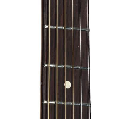 Fender Highway Parlor Thinline Acoustic-Electric Guitar (with Gig Bag), Natural Bild 5
