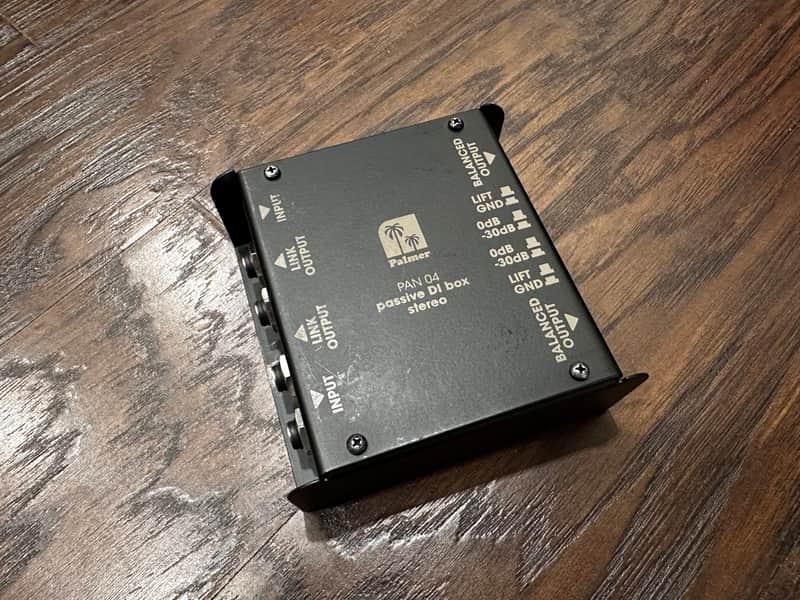 Palmer PAN 04 Stereo Passive DI Box for $90