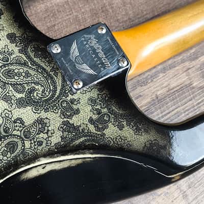 MyDream Partcaster Custom Built - Black Paisley SRV image 9