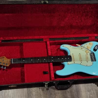 MyDream Partcaster Custom Built - Daphne Blue Hepcat Freeway image 1
