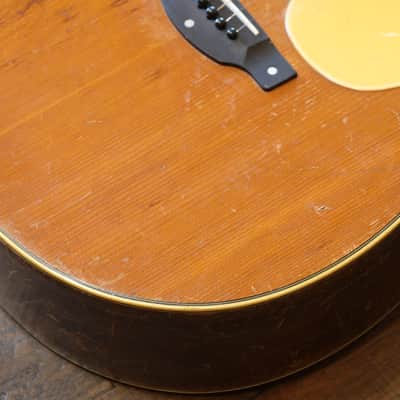 Vintage! 1950’s Kay Sherwood Deluxe Natural Acoustic Jumbo Guitar + Hard Case image 5