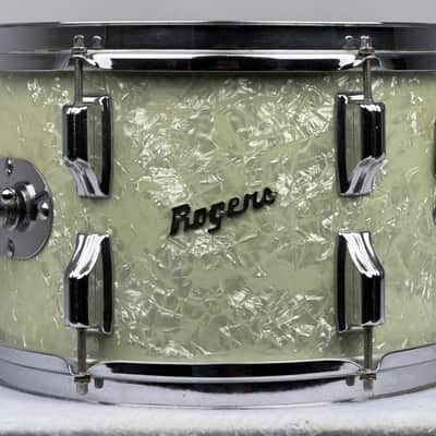 Rogers 20/12/14/16/5x14" Cleveland-Era Holiday Drum Set - White Marine Pearl image 8