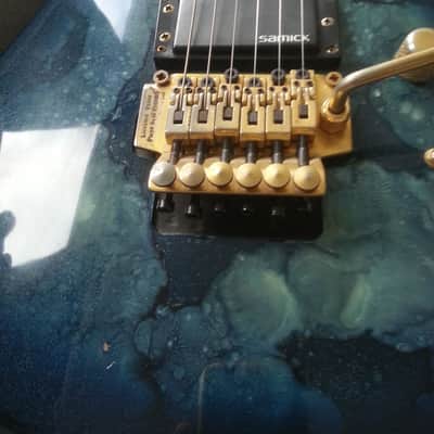 Samick KR-660 1991 Blue Marble Burst image 6