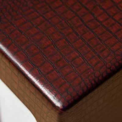 Magnatone Varsity Reverb 15W 1x12 Combo - Burgundy Crocodile Bild 7