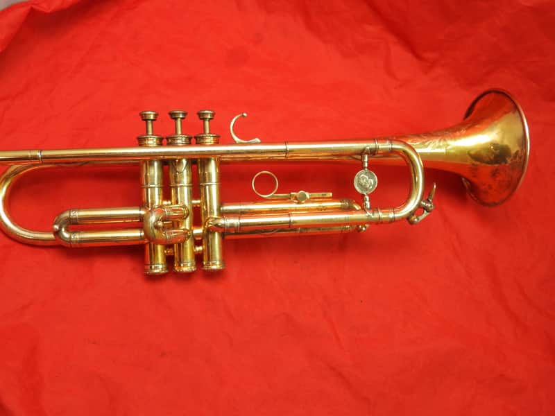 Leblanc 707 Sonic Bb trumpet 1961 - Gold plated image 1