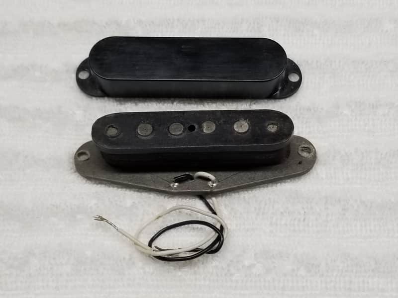 1970s Fender Mustang Pickup - With Cover - Full Length Lead image 1