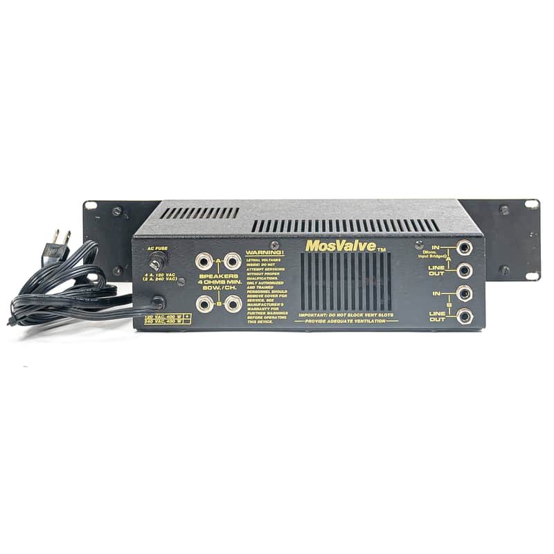 Tube Works MOSValve MV-962 Stereo Rack Power Amp by BK Butler | Reverb
