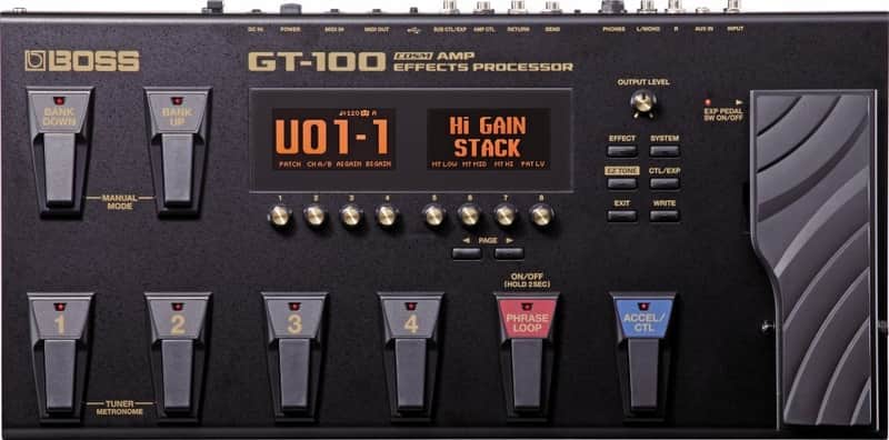 Boss GT-100 Guitar Effects Processor image 1
