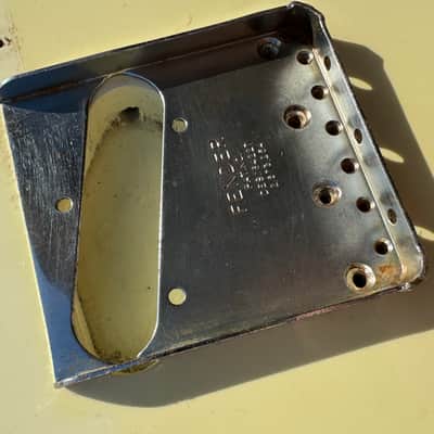 1963 thru 1977 Fender Telecaster Bridge  PAT.PEND. Tele Plate USA  RI  - 60’s 70’s image 1