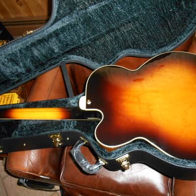 Archtop Tribute AT 350  ES 350 2017 two tone burst image 13
