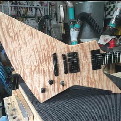 the XPro PLUS Quilt Top Guitar Black Diamond 25-yrs Hand Crafting Guitars In AMERICA image 1