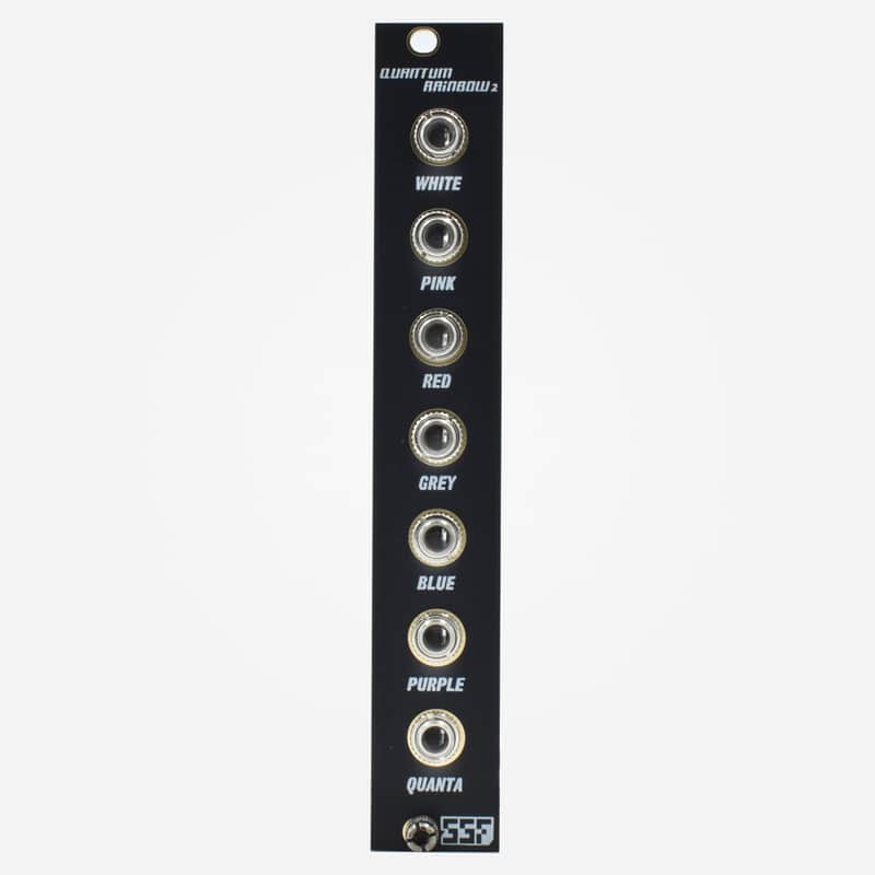 SSF Quantum Rainbow 2 (Black) Eurorack Multi-Color Analog Noise Module image 1