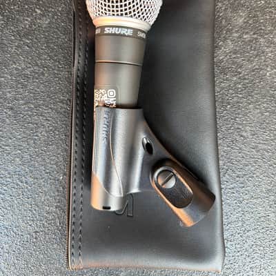 Shure SM58 Handheld Cardioid Dynamic Microphone 1984 - Present - Black image 3