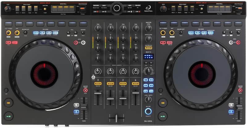 AlphaTheta DDJ-GRV6 4-channel DJ Controller with Groove Circuit image 1