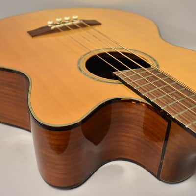 2004 Fender GB-41SCE Acoustic Bass Natural w/Gig Bag image 9