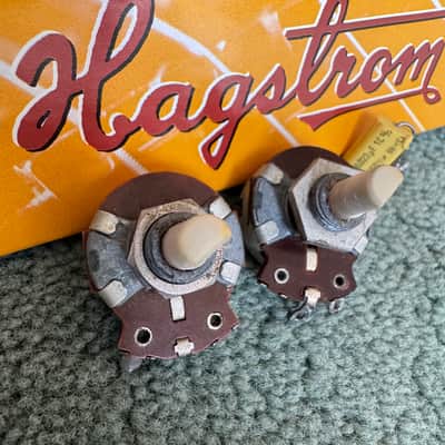Hagstrom Viking Pots 2 pcs. Untested 1967 imagen 2